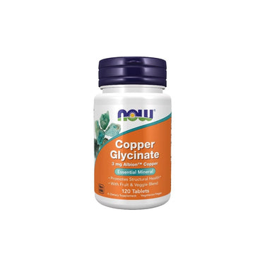 Copper Glycinate 3 mg 120 Tablets - front